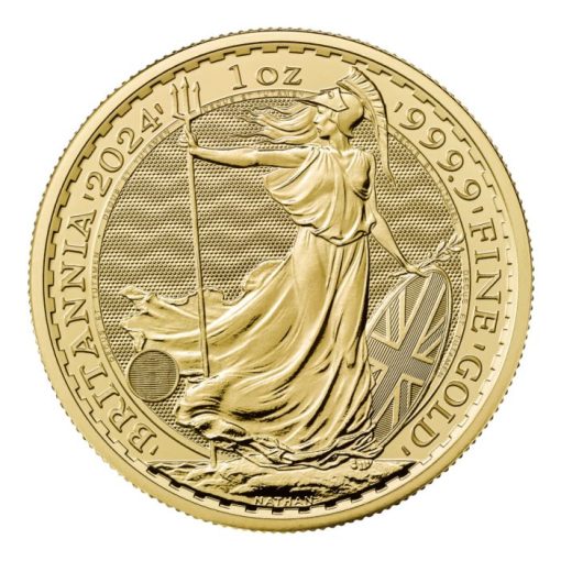 【3日以内に発送】2024年 (新品) イギリス「ブリタニア」純金 1オンス 金貨