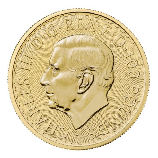 【3日以内に発送】2024年 (新品) イギリス「ブリタニア」純金 1オンス 金貨 - 画像 (2)