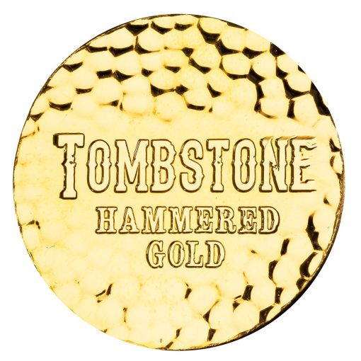 【3 Day Ship】(New) USA「Tombstone Hammered」Gold 1 oz Round - Image 3