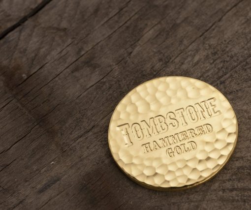 【3 Day Ship】(New) USA「Tombstone Hammered」Gold 1 oz Round - Image 6