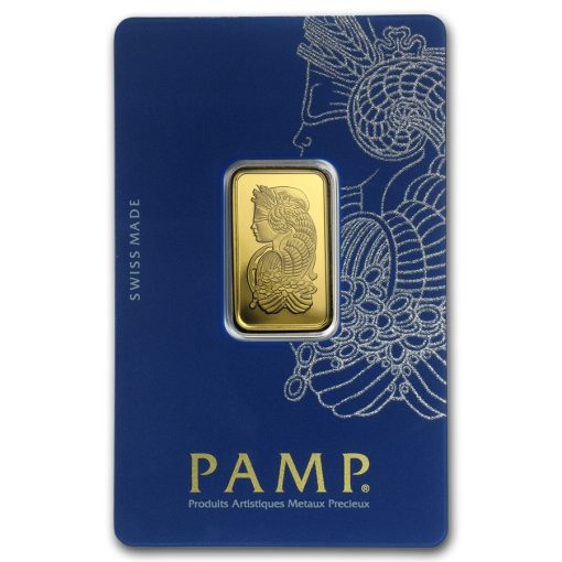 【3 Day Ship】(New) 10 gram Swiss Pamp Fortuna .9999 in Assay 24K Gold Bar 10g