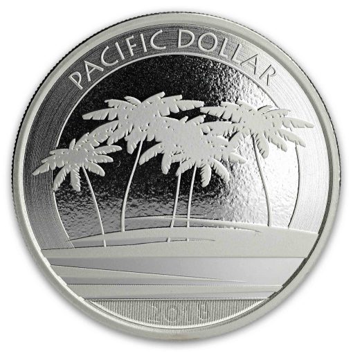 2018 (New) Fiji Pacific Dollar 1 oz .999 Silver Coin