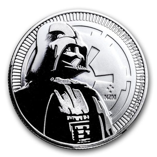 2017 (New)「 Darth Vader 」Star Wars $2 Niue 1 oz Silver Coin