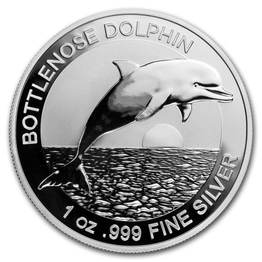 2019 (New) Australian Bottlenose Dolphin 1 oz Silver Coin