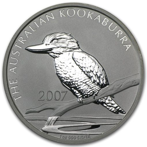 2007 (New) Australia Kookaburra 1 oz Silver Coin