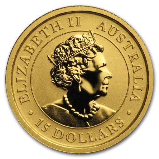 2019 (New) Australia Kangaroo 24K 1/10 oz Gold Coin in Capsule - Image 2