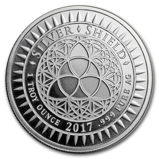 2017 (New)「La Muerte del Dólar」1 oz 99.9% Pure Silver Coin - Image 2