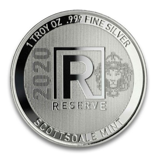 (New) 2020 RESERVE Lion Scottsdale Mint Pure Silver 1 oz .999 - Image 2