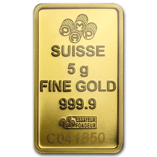 (New) 5 gram Pamp Swiss 24K Gold Bar .9999 in Assay Card - Image 4