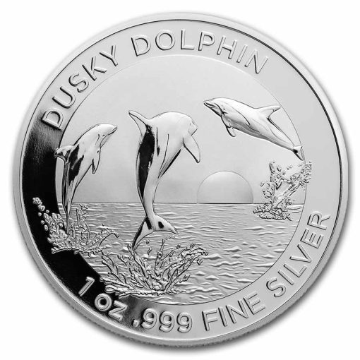 2022 (New) Australian Dusky Dolphin 1 oz Silver Coin