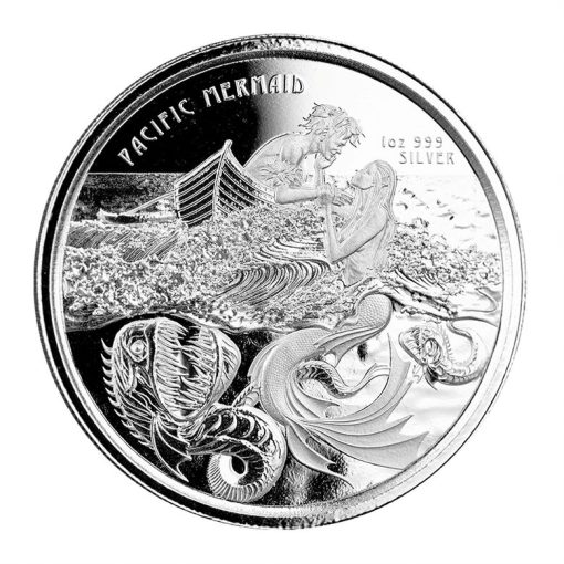 2021 (New) Samoa「Pacific Mermaid」Silver 1 oz Coin