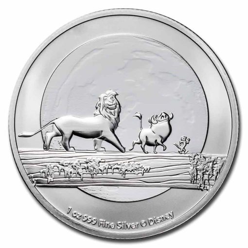 2021 (New) Niue $2 Disney Lion King「Hakuna Matata」1 oz Silver Coin