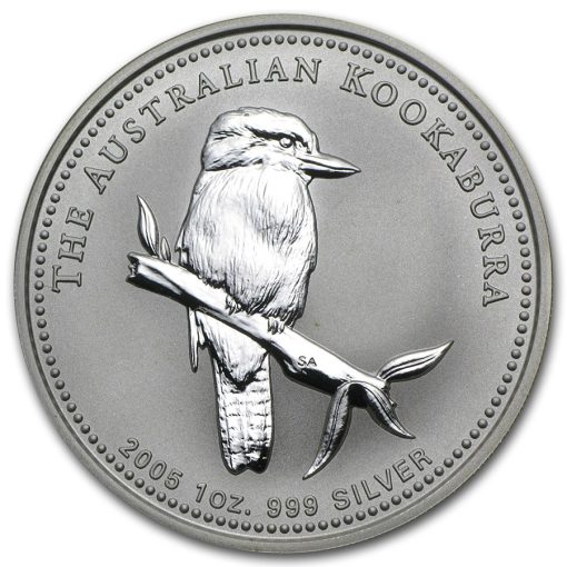 2005 (New) Australia Kookaburra 1 oz Silver Coin