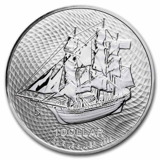 2022 (New) Cook Islands Bounty Silver 1 oz Coin