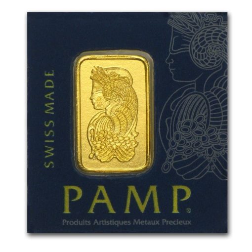 【Backorder】(New) Suisse Pamp Multigram Gold 1 gram Bar