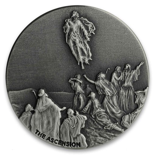 2018 (New) Bible Series The Ascension 2 oz Silver 62.2g Coin