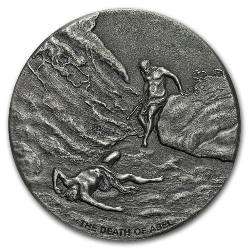 2017 (New) Bible Series The Death of Abel 2 oz Silver 62.2g Coin