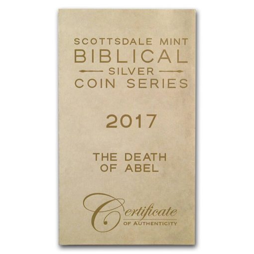 2017 (New) Bible Series The Death of Abel 2 oz Silver 62.2g Coin - Image 6