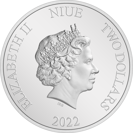 2022 (New) Niue Year Of The Tiger Silver Bullion 1 oz Coin - Image 2