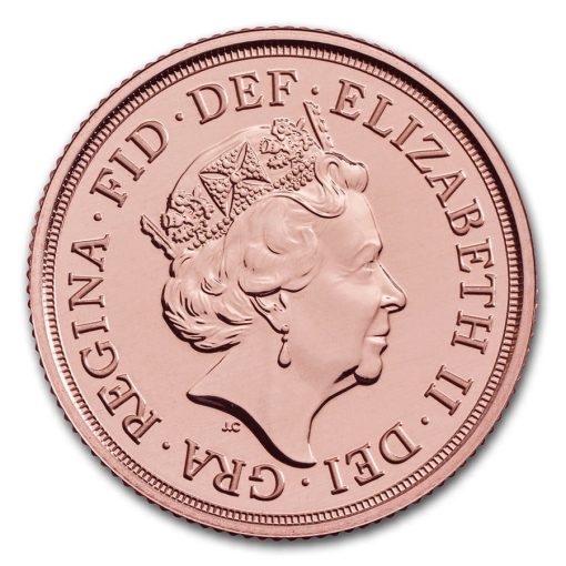 2021年 (新品) イギリス「ソブリン・セント ジョージと龍」純金 金貨 - 画像 (2)