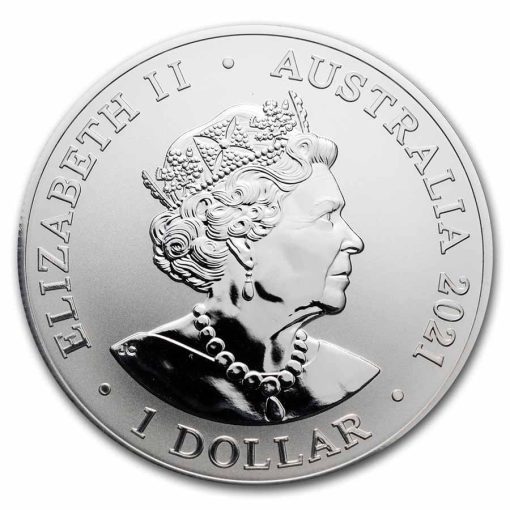 2021 (New) Australian Fraser's Dolphin 1 oz Silver Coin - Image 2