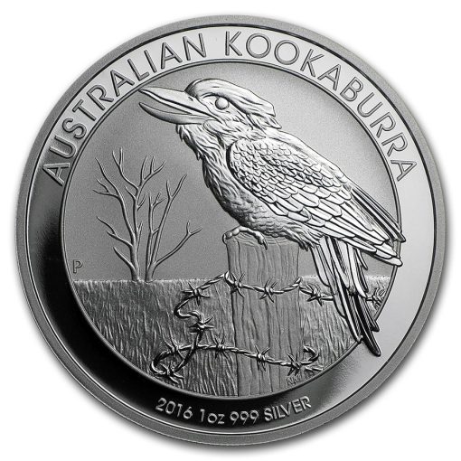 2016 (New) Australian Kookaburra Perth Mint 1 oz Silver Coin