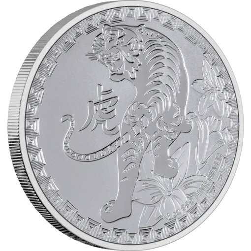 2022 (New) Niue Year Of The Tiger Silver Bullion 1 oz Coin