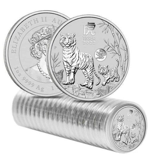 2022 (New) Australia Lunar Year of the Tiger (Dragon Privy) 1 oz Silver Coin - Image 4