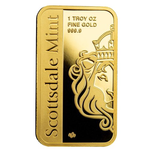 【3 Day Ship】(New) 1 oz Pure 24K Gold Bar Archangel Michael .9999 CERTI-LOCK® Assay - Image 4