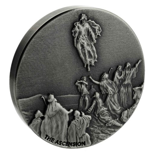 2018 (New) Bible Series The Ascension 2 oz Silver 62.2g Coin - Image 3