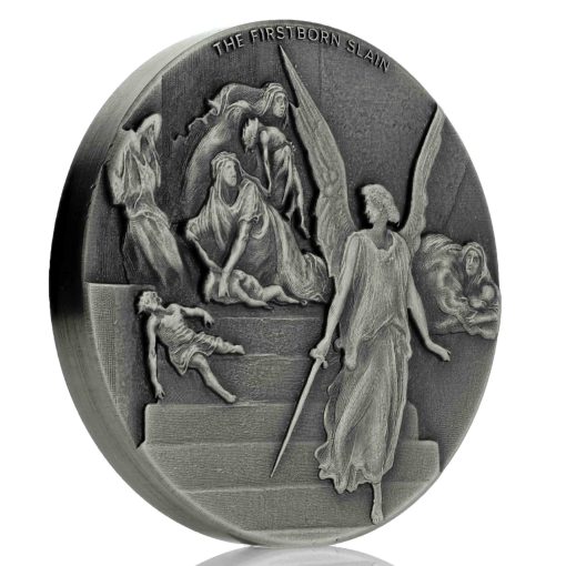 2019 (New) Bible Series The Firstborn Slain Passover 2 oz Silver 62.2g Coin - Image 3