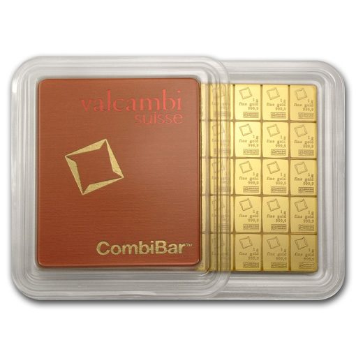 【Backorder】(New) Swiss Valcambi 1 gram 24K Gold Bar CombiBar™ .9999【50 Bars】 - Image 2