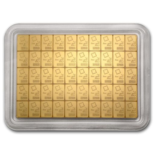 【Backorder】(New) Swiss Valcambi 1 gram 24K Gold Bar CombiBar™ .9999【50 Bars】 - Image 3