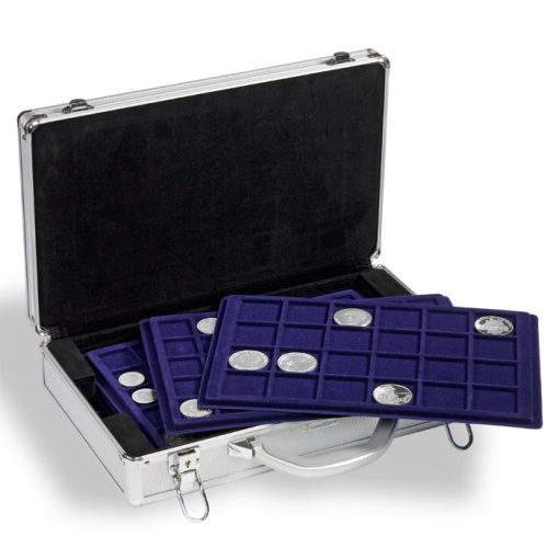 (New) High Quality Lighthouse Aluminum Case including 3 Velvet Trays - Image 2