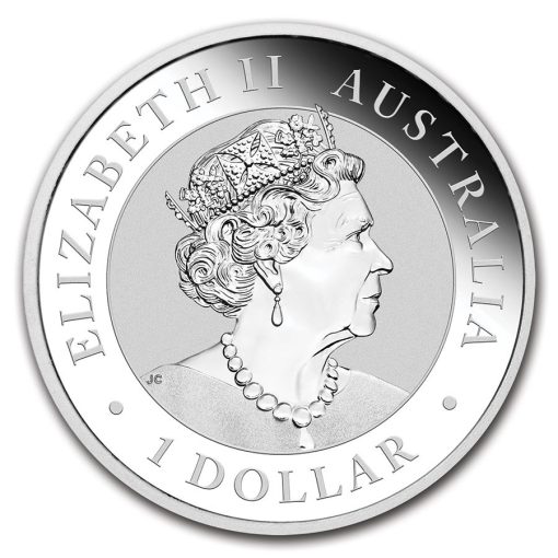 2021 (New) Australian Kookaburra Perth Mint 1 oz Silver Coin - Image 2