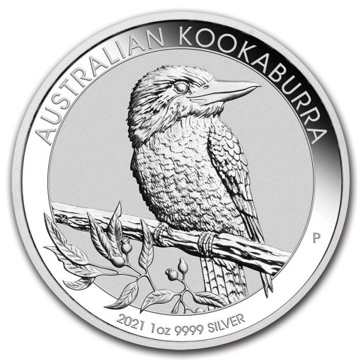 2021 (New) Australian Kookaburra Perth Mint 1 oz Silver Coin