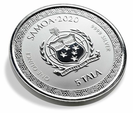 2020 (New) Samoa「MOMOTARO & ONI」UKIYOE 99.99% Pure Silver 1 oz Coin - Image 6