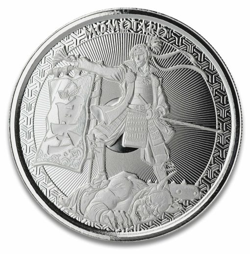 2020 (New) Samoa「MOMOTARO & ONI」ANIME 99.99% Pure Silver 1 oz Coin