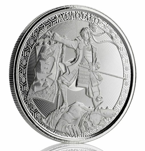 2020 (New) Samoa「MOMOTARO & ONI」ANIME 99.99% Pure Silver 1 oz Coin - Image 4