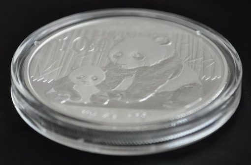 2012年 (新品) 中国「パンダ」純銀 1オンス 銀貨 - 画像 (3)