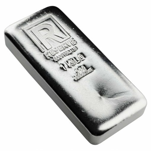 【3 Day Ship】(New) 1 Kilogram .999 Pure Silver「 Reserve 」Scottsdale Ingot Bar・1 Bar - Image 3