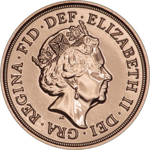 2020年 (新品) イギリス「ソブリン・セント ジョージと龍」純金 金貨 - 画像 (2)