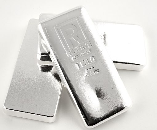 【3 Day Ship】(New) 1 Kilogram .999 Pure Silver「 Reserve 」Scottsdale Ingot Bar・1 Bar - Image 5