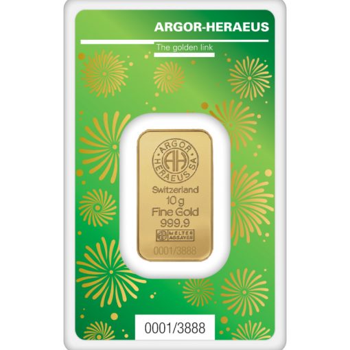 2022 (New) Argor Heraeus Lunar Year of the Tiger Gold 10 gram Bar In Assay - Image 2