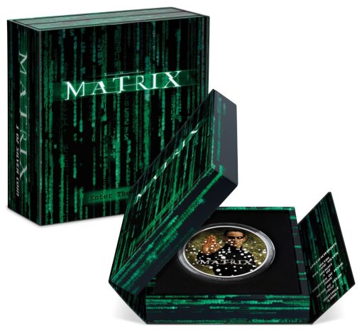 2022 (New) Niue The Matrix Silver 1 oz Proof Coin