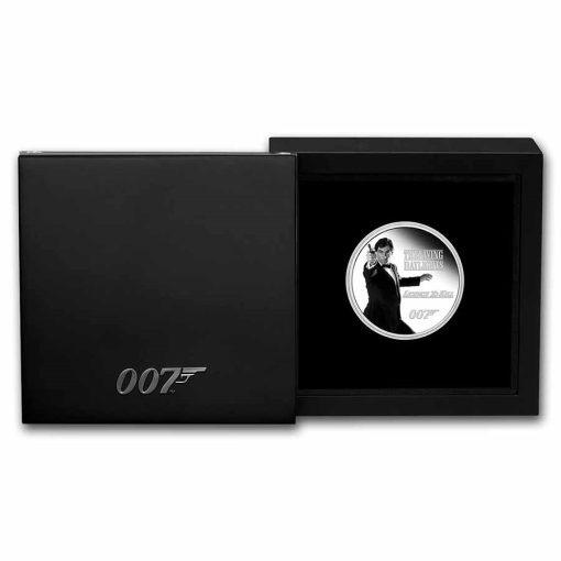 2023 (New) Tuvalu James Bond 007 Legacy Series 3rd Issue Silver 1 oz Proof Coin