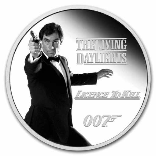 2023 (New) Tuvalu James Bond 007 Legacy Series 3rd Issue Silver 1 oz Proof Coin - Image 2