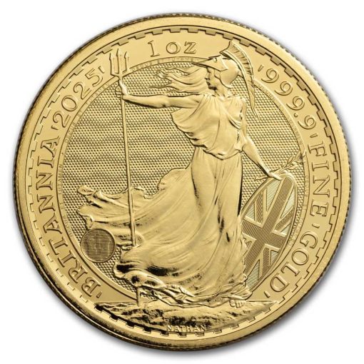 【Backorder】2025 (New) Great Britain Britannia 1 oz Gold Coin