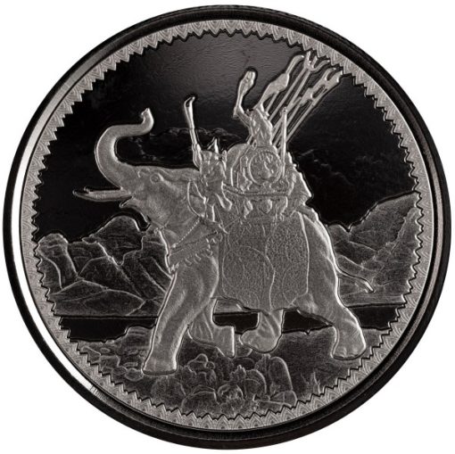 2022 (New) Gibraltar War Elephant Silver 1 oz Coin