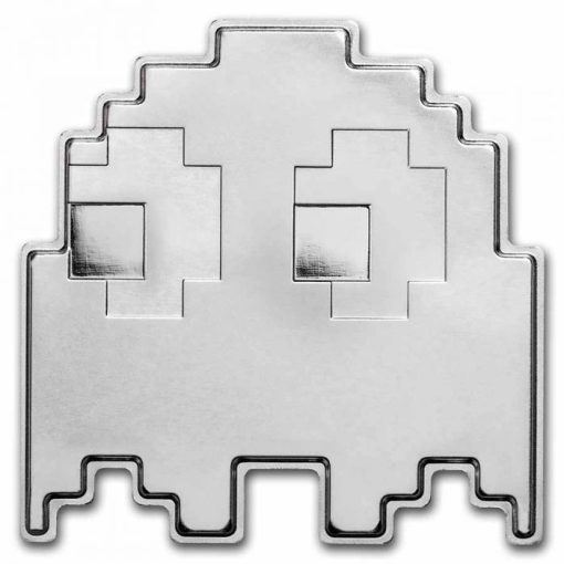 2022 (New) Niue PAC-MAN Stackable Ghost Silver 1 oz Coin